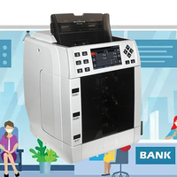 8401 modèle 2 + 1 poches trieur de billets de banque avec fonction FITNESS fonction de stockage compteur de billets trieur d'argent compteur machine