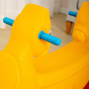 <span class=keywords><strong>Cheval</strong></span> à <span class=keywords><strong>bascule</strong></span> en plastique Feelkids pour enfants de 5 à 7 ans, unisexe, utilisation en parc d'attractions intérieur - Product Image 2