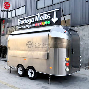 Camión de <span class=keywords><strong>pizza</strong></span> Cogsun para pizzas de leña y cocina italiana con remolque de catering de diseño elegante - Product Image 3