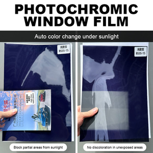 Pellicola Fotocromatica per Finestrini <span class=keywords><strong>Auto</strong></span> 2026 Nuovo Arrivo 2mil VLT 35%-15% <span class=keywords><strong>Auto</strong></span>-Tinteggiante Attivata dai Raggi UV 100% UVR 98% IRR Fabbrica OEM - Product Image 2