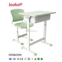 Chaise d'élève ergonomique moderne pour salle de classe, avec structure en acier renforcé, sièges et dossier en plastique PP, hauteur réglable, empilable pour