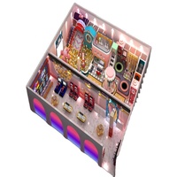 Aire de jeux intérieure Qiyuan de qualité supérieure, château gonflable coloré, structure commerciale en aluminium haute sécurité, couleurs personnalisables