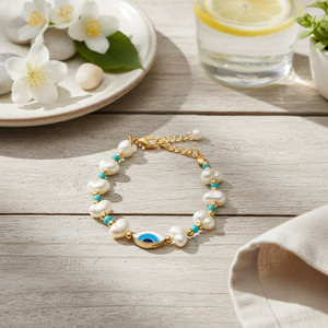 ลูกปัดแฟชั่นสำหรับการออกแบบสร้อยข้อมือดวงตาชั่วร้าย - Product Image 3
