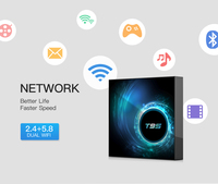 Nuevo y Popular TV BOX Android 10.0 T95 H616 con WIFI6, Reproductor Multimedia, Compatible con OEM/ODM