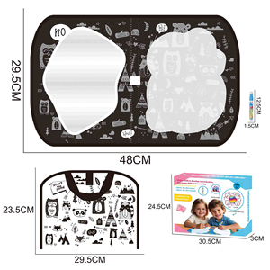 Nuevo Tablero de Dibujo de Agua 2025, Sin Desorden, Color Neón, Juguete de Dibujo y Escritura para Niños, Tablero de Dibujo para Viajes en Avión y Automóvil - Product Image 2