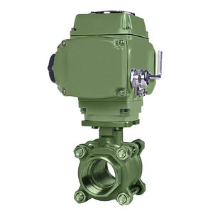 Vannes de régulation en acier inoxydable COVNA, commande urgente, DN25, 1 pouce, trois pièces, vanne à bille électrique filetée, moteur AC220V, vanne à bille - Product Image 4