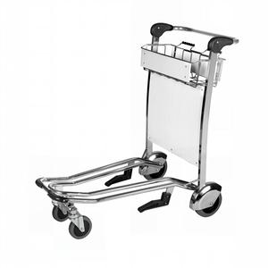 Portable Airport Passenger <b>Trolley</b> Baggage Hand Cart For Airport Exhibition Hall Hotel - Product Image 5