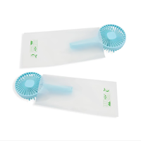 Factory Direct Flat Bags for Mini Fan Biodegradable Custom Logo Compostable Pouches Electronic Accessories Packaging
