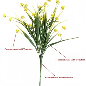 Decorazioni per Recinzioni Estive di Grado B1 Ignifughe e Resistenti ai Raggi UV, Fiori Artificiali per Ville e Decorazioni per Vialetti - Product Image 6