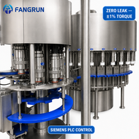 Machine de remplissage et de bouchage automatique à double rangée haute vitesse pour bouteilles PET d'eau potable minérale pure