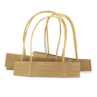 Machine entièrement automatique de fabrication de sacs à poignée en papier Poignée de sacs en papier torsadés Prix de la machine
