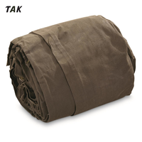 TAK Fabricant de bâche imperméable en toile de coton ciré 100% bâche de tente pour l'extérieur