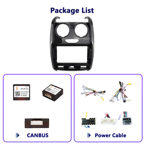 Meihua - Kit de Accesorios para Tablero con Pantalla IPS de 9 Pulgadas, Marco para Tablero de Instrumentos para <span class=keywords><strong>RENAULT</strong></span> <span class=keywords><strong>DUSTER</strong></span>, Reproductor de DVD, Cámara de Reversa, Radio - Product Image 5