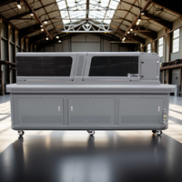Machine d'impression numérique UV à passage unique à grande vitesse pour les boîtes de cartes de papier de conteneur de nourriture sac de pochette sac en plastique
