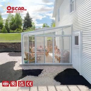 <span class=keywords><strong>Abri</strong></span> en aluminium à toit vitré quatre saisons avec porte pliante, style <span class=keywords><strong>français</strong></span> moderne, pour jardin, patio, balcon, véranda - Product Image 1