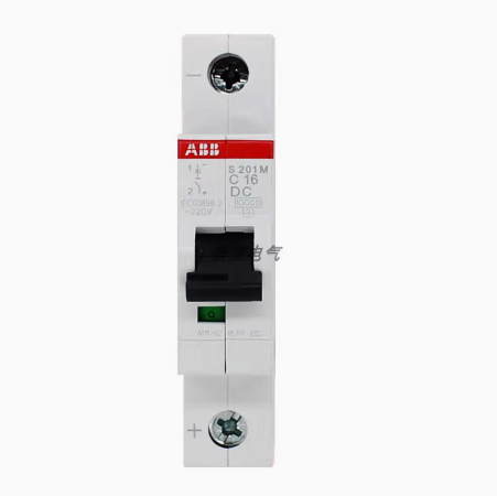 AB B S200 Series New 3P Miniature Circuit Breaker S201-C10 BB Brand S201 Series with Plastic Case