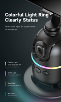 Smart Gimbal 360 Ai Auto Suivi Facial Reconnaissance Stabilisateur Smart Suivre Selfie Caméra Téléphone Mobile Bâton Smartphone Trépied