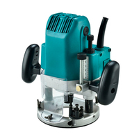 Fresadora de Inmersión Eléctrica de Alta Calidad y Potencia de 1800W para Trabajos en Madera, con Doble Mango