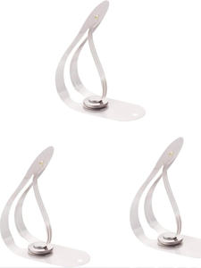 סימניית ספר ניידת, אור קריאה גמיש ללילה, קליפס קטן ויצירתי, תאורת לד לסימניית ספר עם סוללה וכפתור לקריאה - Product Image 4