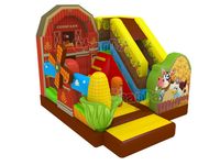 Château Combo Château Sautant De Rebond saut obstacle sauteur château de saut avec toboggan gonflable combo videur