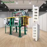 Machine de moulage automatique de formes en EPS, ligne de production complète pour la fabrication de blocs Hourdi en polystyrène expansé (EPS)