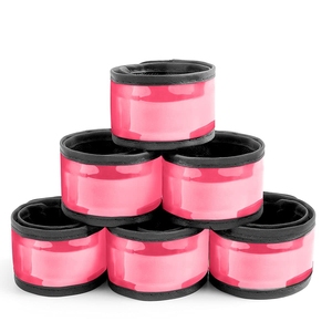 Hstyle LED Armband ชาร์จไฟได้ในเวลากลางคืนสําหรับการมองเห็นสูงสะท้อนแสงเกียร์วิ่งปรับ Light Up Bands - Product Image 5