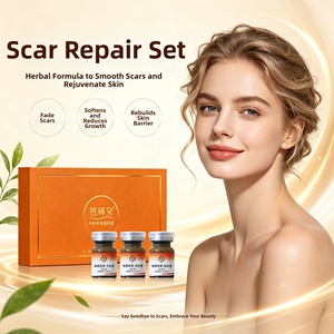 Kit de Mascarilla Facial Reparadora de Cicatrices con Escualeno Herbal, Fragancia de Aloe, Hidratante y Revitalizante para el Cuidado Diario de la Piel (Paquete Familiar Jumbo) - Product Image 1