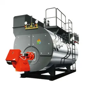 Caldera de vapor Industrial de tres pasos, alta eficiencia, fabricante de China para fábrica textil/invernadero