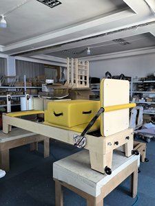 AM-200A de haute qualité en bois Pilates Studio Reformer avec couleur et logo personnalisables pour l'exercice de gymnastique - Product Image 5