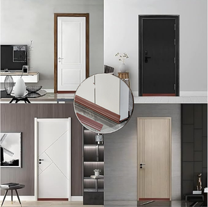 Bande d'étanchéité inférieure de <span class=keywords><strong>porte</strong></span> en PVC moderne en gros avec <span class=keywords><strong>installation</strong></span> par vis, pare-draught durable pour l'insonorisation et la protection contre l'humidité froide - Product Image 6