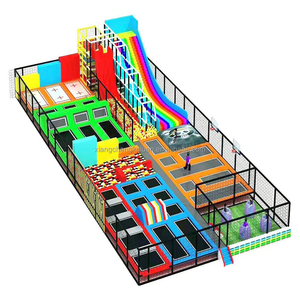 Tùy chỉnh thiết kế thương mại công viên giải trí trong nhà ngoài trời <span class=keywords><strong>Trampoline</strong></span> công viên cho trẻ em và người lớn - Product Image 1