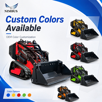 NIMBUS CE Bersertifikat, Pengoperasian Lancar, Skid Steer Loader Ideal untuk Proyek Konstruksi Rekayasa Kota