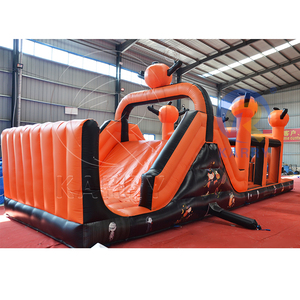 <span class=keywords><strong>Château</strong></span> gonflable tendance résistant aux UV avec toboggan, maison <span class=keywords><strong>de</strong></span> rebond gonflable pour fête d'Halloween, parcours d'obstacles avec mur d'escalade - Product Image 6