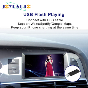 Joyeauto New Audi Mmi 2G Bảng Điều Khiển Gắn <span class=keywords><strong>GPS</strong></span> Màn Hình Cảm Ứng Đa Phương Tiện Không Dây Carplay Giao Diện 4K Độ Phân Giải USB CD Adapter - Product Image 4