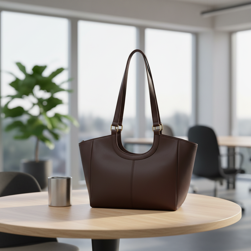Fashionable Large Capacity Pu Leather Shoulder