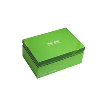 Boîtes élégantes personnalisées à couvercle amovible pour collier, en 2 pièces, en carton rigide, avec finition mate et impression UV évanouissante