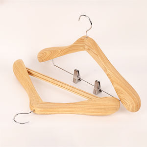 Perchas de Madera Gruesas de Lujo para Ropa, Perchas de Madera para Abrigos, Perchas Anchas para Trajes - Product Image 5