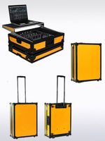 Valise de transport personnalisée pour contrôleur DJ Pioneer DDJ-RZ / SZ / SZ2 / DDJ400 / DDJ800 / XDJ-RX3 / XDJ-RR / DDJREV7 avec roues et poignée