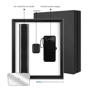 汽车遮阳伞动力银行耳塞婚礼退货伴娘纪念品商务礼品套装