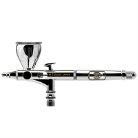 ANEST IWATA Aérographe ICM350T Personnalisé Micron Takumi Alimentation Latérale Aérographe Double Action pour Modèle Pulvérisation Art Peinture 0.18mm 7ml