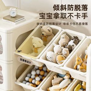 Childrens Toy Storage Cabinet Drawer Type Plastic Baby Organizer With 6 Layers For Toys Books Clothes Bedroom Use - Product Image 3