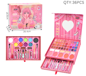 Đa Chức Năng Hộp Trang Điểm Với Bảng Màu Và Son Bóng Má Hồng Và Đỏ Mặt Lâu Dài Cao Sắc Tố Eyeshadow Sombra De Ojos - Product Image 3