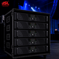 Amplificateur de classe D 2 canaux JSL, amplificateur audio professionnel, montage en rack pour système PA, sonorisation live, équipement DJ, système sonore