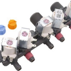 Valve d'entrée d'eau Lg AjU73213301 12V électrique en plastique durable pour pièces de machine à laver - Product Image 3