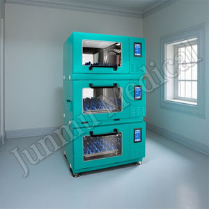 حاضنة مختبرية دقيقة من الفولاذ المقاوم للصدأ، حاضنة جونمو خفيفة ثلاثية الطبقات مع إضاءة وقابلة للتكديس - Product Image 5