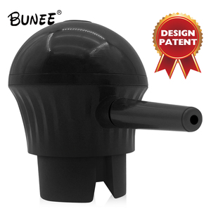 Herramientas de salón más vendidas, bomba de mano de plástico negro, polvo de fibras para el cabello, aplicador de aerosol eléctrico para tienda de peluquería profesional - Product Image 1