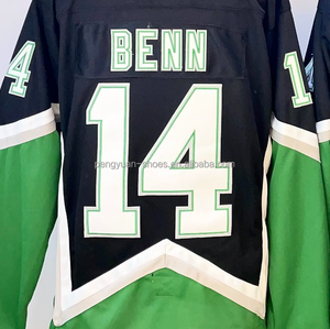 Maglia da Hockey Nazionale di Dallas <span class=keywords><strong>Jake</strong></span> Oettinger Pronta per la Spedizione, Qualità Superiore, Cucita - Product Image 6