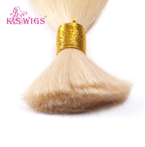 K.S WIGS Cheveux Humains Bruts en Gros, Matière Non Traitée Remy, Teintable et Capable de Subir des Traitements, Idéale pour Perruques, Convient à Toutes les Tonalités de Peau, Naturel - Product Image 3