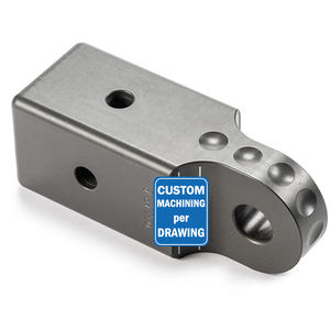 東莞工場サプライヤーカスタマイズされたトラック牽引フックグレーファクター55ヒッチリンク3.0受信機牽引ヒッチ回復点 - Product Image 1