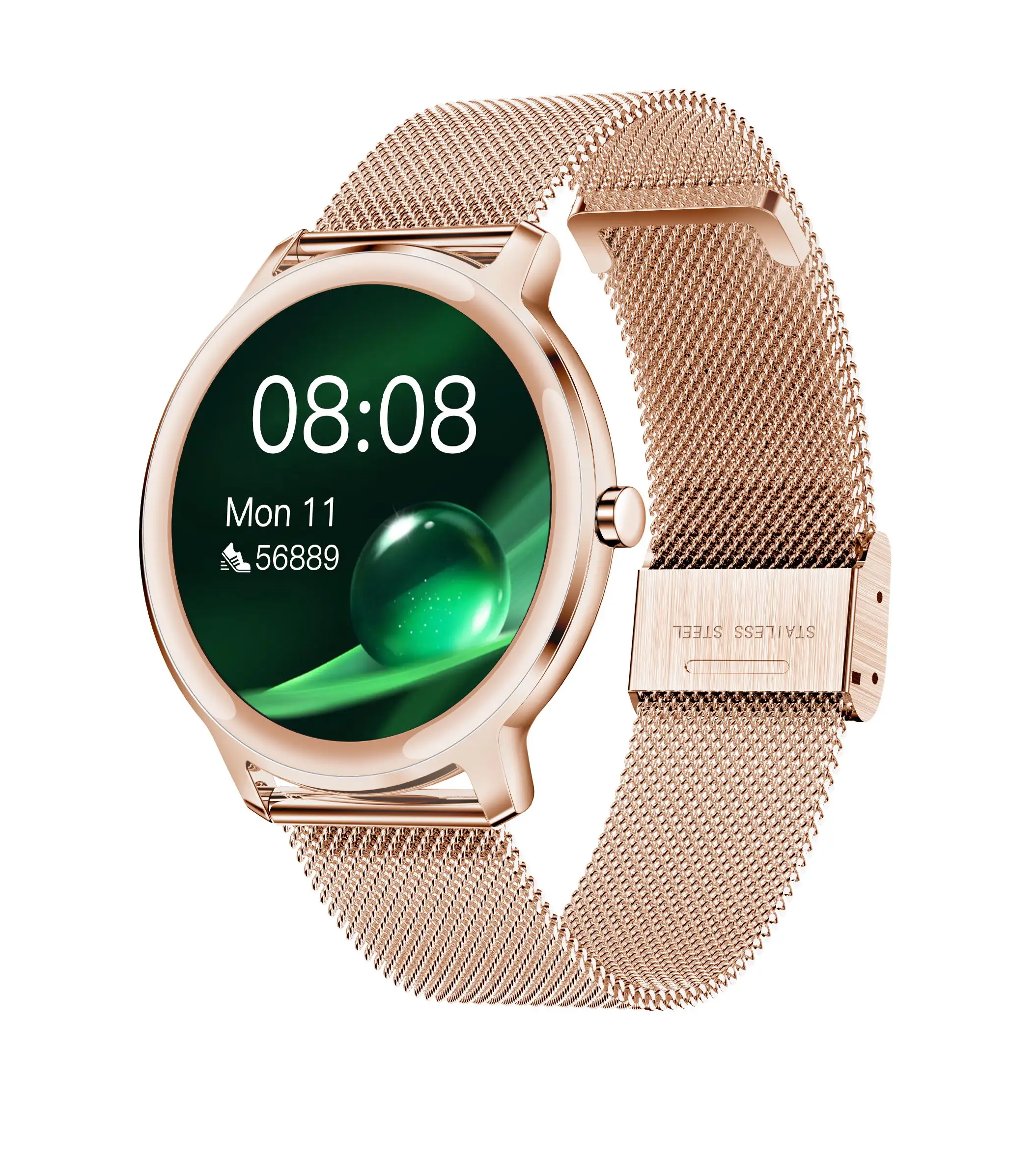 R18 Smartwatch Fitness Tracker Smart Bracelet Heart Rate Wrist Band Display Women's Smart Watch With Play